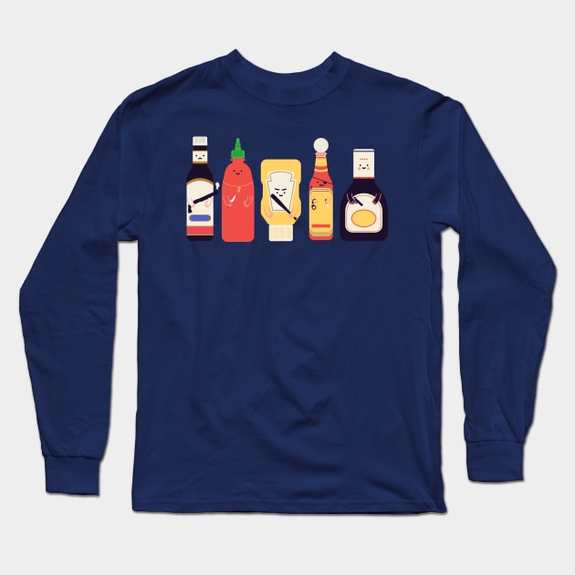 Ex-Condiments Long Sleeve T-Shirt by ryderdoty